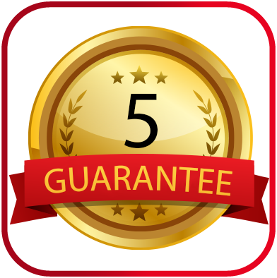 5 سال گارانتی
